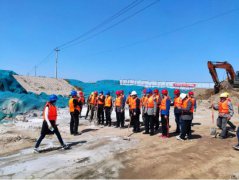 聊城市水利工程总公司 马颊河李奇节制闸除险加固工程防洪度汛应急演练